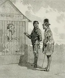 A Gheel dans un an, 1856. Creator: Félicien Rops