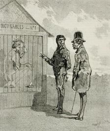 A Gheel dans un an, 1856. Creator: Félicien Rops