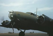 A giant of the skyways poises for flight, Langley Field, Va. , 1942. Creator: Alfred T Palmer