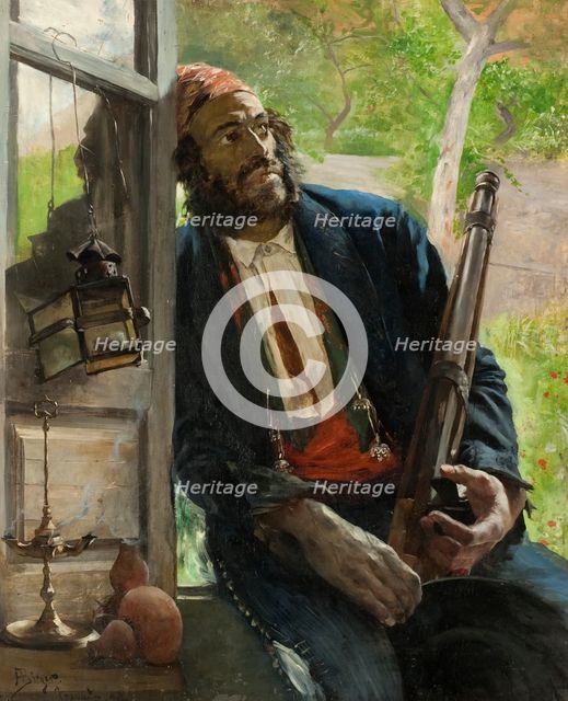 A Gipsy, 1882. Creator: Hugo Birger.