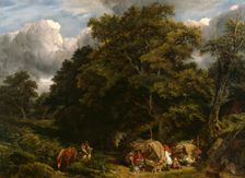 A Gipsy Encampment, 1840. Creator: John James Chalon