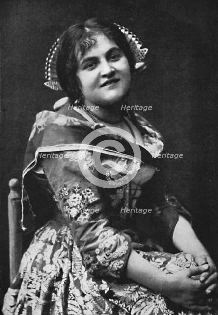 A girl of Lombardy, 1912. Artist: Unknown.