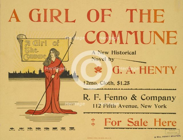 A girl of the commune, c1895 - 1911. Creator: Unknown.