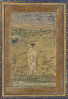 A girl by the waterside, early 17th century. Creator: Unknown