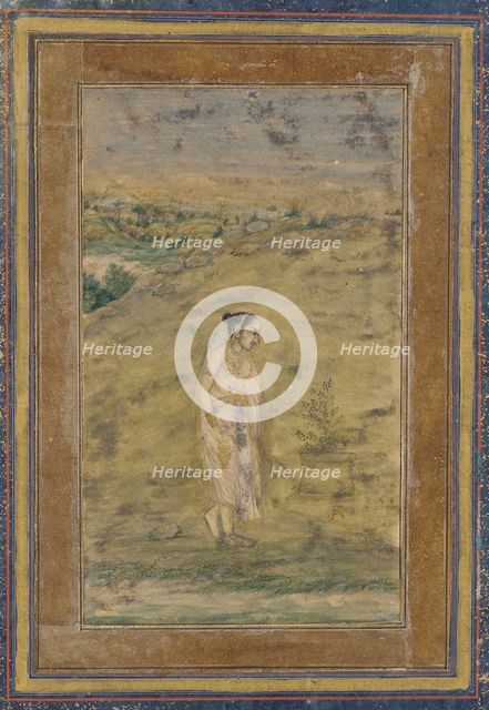 A girl by the waterside, early 17th century. Creator: Unknown.