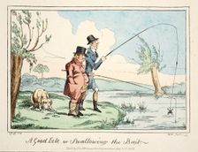 A Good Bite or Swallowing the Bait, 1835
