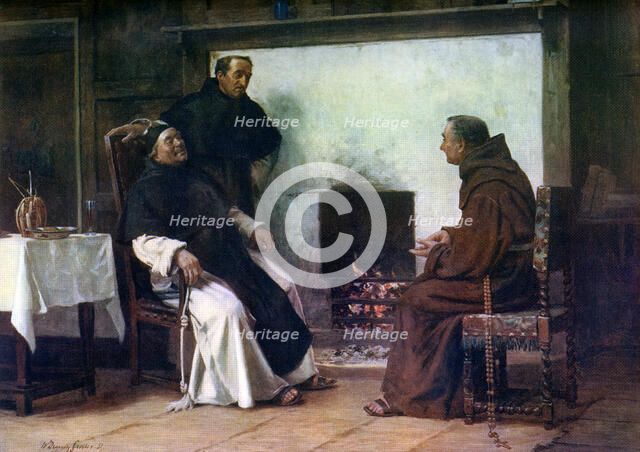 'A Good Story', 1881, (1912).Artist: Walter Dendy Sadler