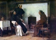 A Good Story 1881, (1912).Artist: Walter Dendy Sadler