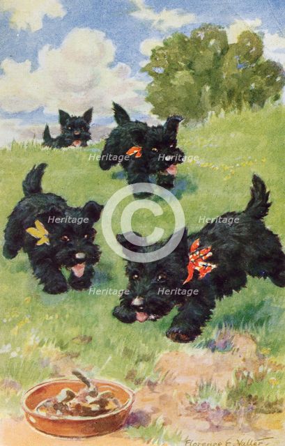 A Good Time Ahead, 1930s. Creator: Florence E Valter.