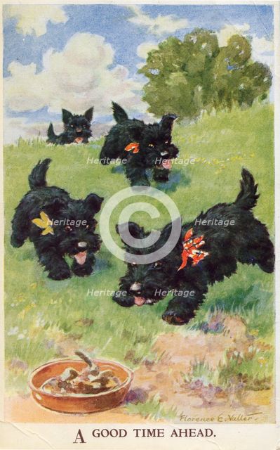 A Good Time Ahead, 1930s. Creator: Florence E Valter.