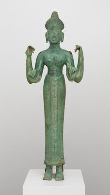 A Goddess, possibly Uma, Champa period, 9th/10th century. Creator: Unknown
