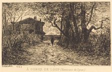 A Gorge de Loup, 1863. Creator: Adolphe Appian