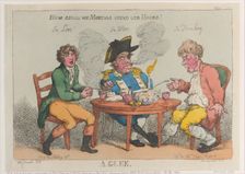 A Glee, March 1, 1808., March 1, 1808. Creator: Thomas Rowlandson