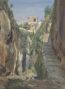 A Glen in Sorrento, mid-19th century. Creator: Thomas Hartley Cromek