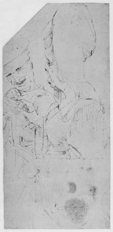 A Grotesque Betrothal c1480 (1945). Artist: Leonardo da Vinci