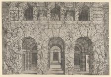 A Grotto, ca. 1545. Creator: Antonio Fantuzzi