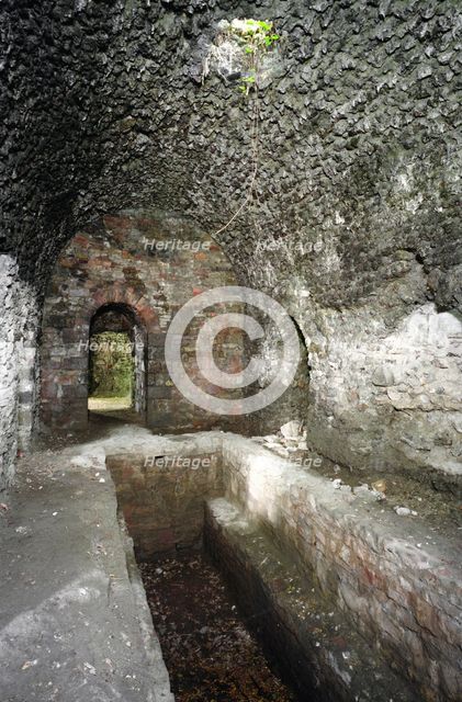A grotto at Dalton Young premises, Tower Lane, Warmley, Avon, 1999. Artist: JO Davies