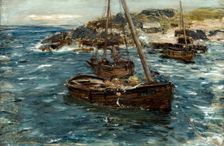 A Ground Swell, Carradale, 1883-1886. Creator: William McTaggart
