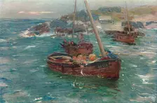 A Ground Swell, Carradale, Argyll c1883. Artist: William McTaggart