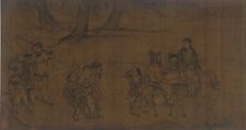 A Group of traveling workmen, 1368-1644. Creator: Unknown