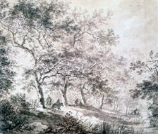 A Group of Trees at the Edge of Water 1643. Artist: Jan Dirksz Both
