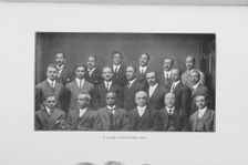 A group of university men, 1916. Creator: Unknown