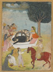 A Group of Women at a Well, late 17th century. Creator: Unknown