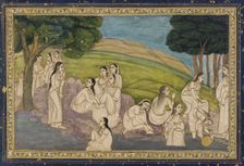 A group of women, bathing, 18th century. Creator: Unknown