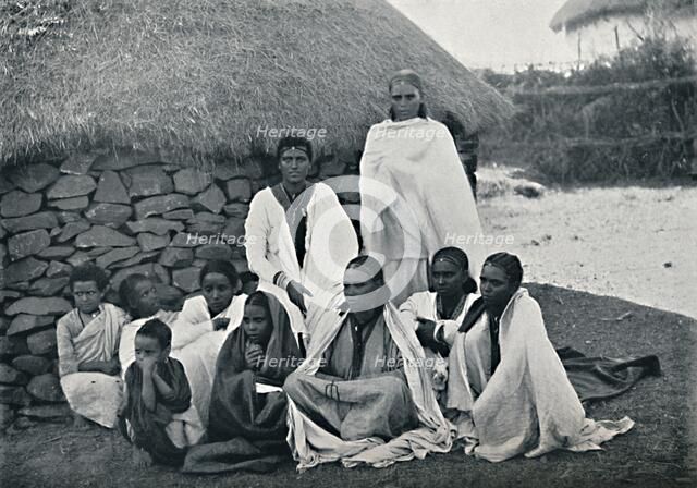 A group of Abyssinians, 1912. Artist: Unknown.