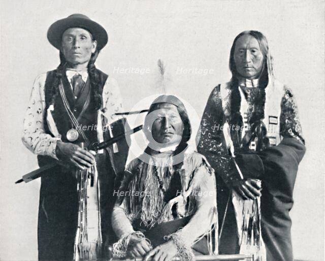 A Group of Algonquins, 1912. Artist: Robert Wilson Shufeldt.