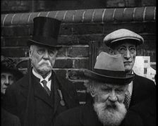 A Group of American Civil War Veterans Stand Together , 1924. Creator: British Pathe Ltd
