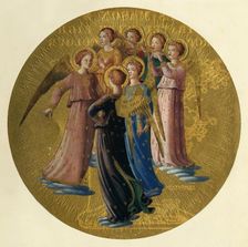 A Group of Angels 15th century, (c1909). Artist: Fra Angelico