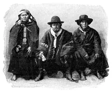 A group of Araucanians, Chile/Argentina, 1895