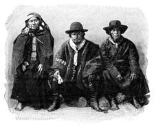 A group of Araucanians, Chile/Argentina, 1895