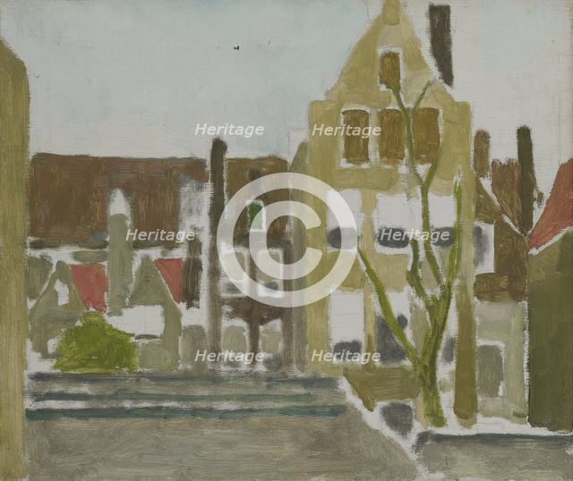 A Group of Houses, c.1880-c.1923. Creator: George Hendrik Breitner.