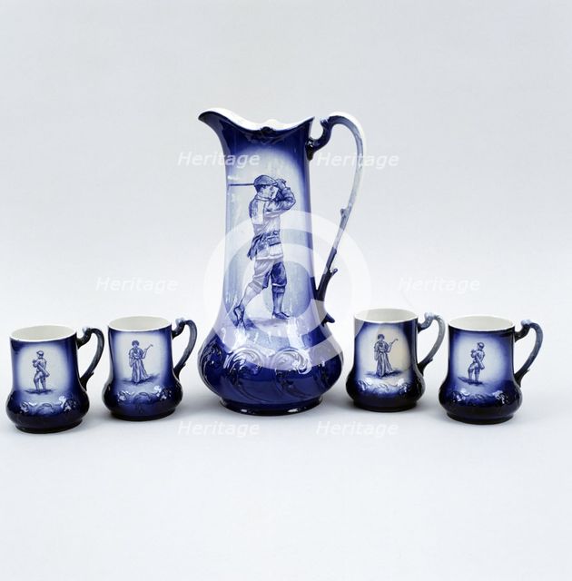 A group of Lennox ceramics, c1900. Creator: Unknown.