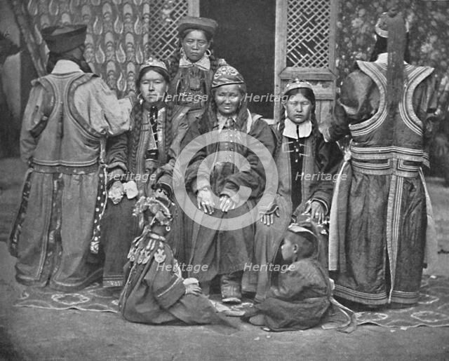 A group of Mongols, 1902. Artist: Unknown.