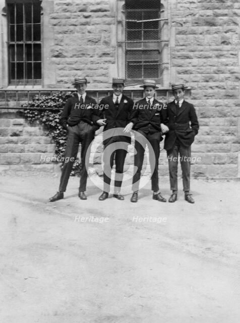 A group of schoolboys or students, c1900s-c1930s(?). Artist: Unknown