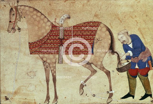 A Groom with a Horse, 1603-1604.