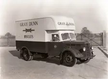 A Gray Dunn delivery vehicle, Glasgow, Scotland, 1956