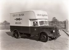 A Gray Dunn delivery vehicle, Glasgow, Scotland, 1956