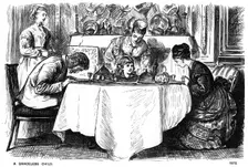 A Graceless Child 1872 (1891). Artist: George du Maurier