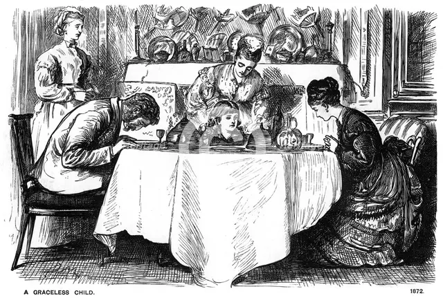 'A Graceless Child', 1872 (1891). Artist: George du Maurier