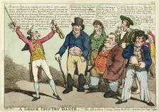 A Grand Country Dance, 1805. Creator: Charles Williams