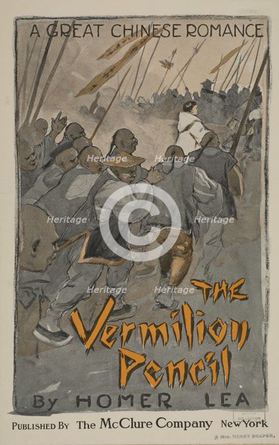 A great Chinese romance. The vermillion pencil, c1895 - 1911. Creator: Unknown.