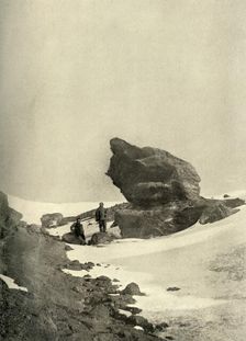 A Great Kenyte Boulder Close To The Winter Quarters c1908, (1909)