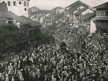 A great native procession Bombay, India, 1895. Creator: Unknown