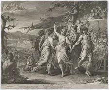 A Grecian Harvest-Home, or Thanksgiving to the Rural Deities, dated May 1, 1791, issued 1792. Creator: James Barry