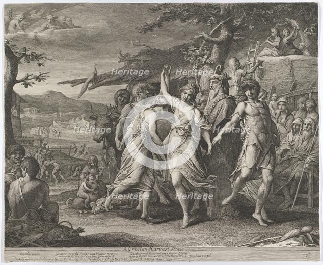 A Grecian Harvest-Home, or Thanksgiving to the Rural Deities, dated May 1, 1791, issued 1792. Creator: James Barry.