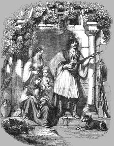 A Greek Family 1854. Creator: Unknown